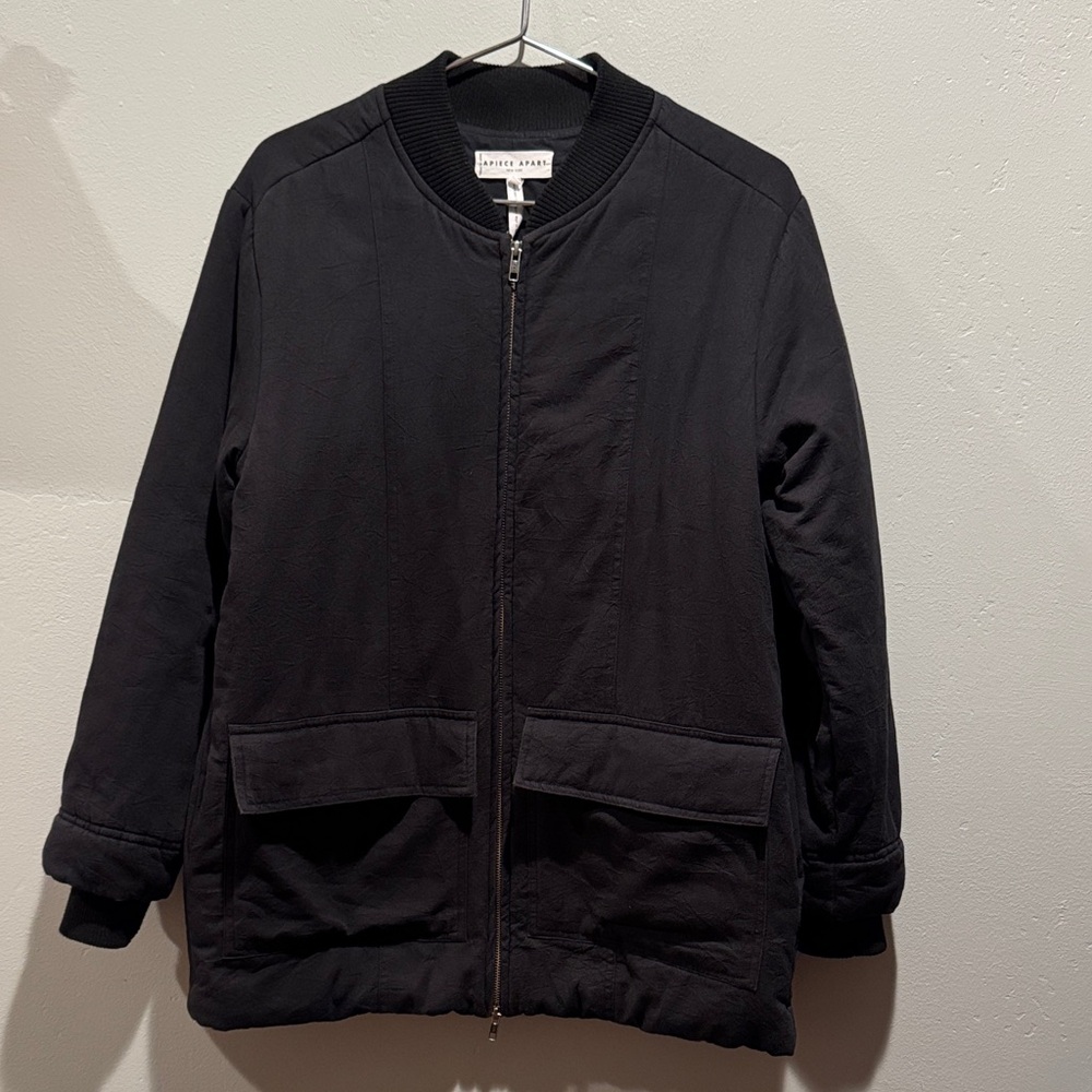 Apiece Apart Oversized Women’s Chore Coat Comfy Cool Jacket Double Pockets